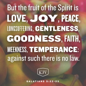 KJV Verse of the Day: Galatians 5:22-23