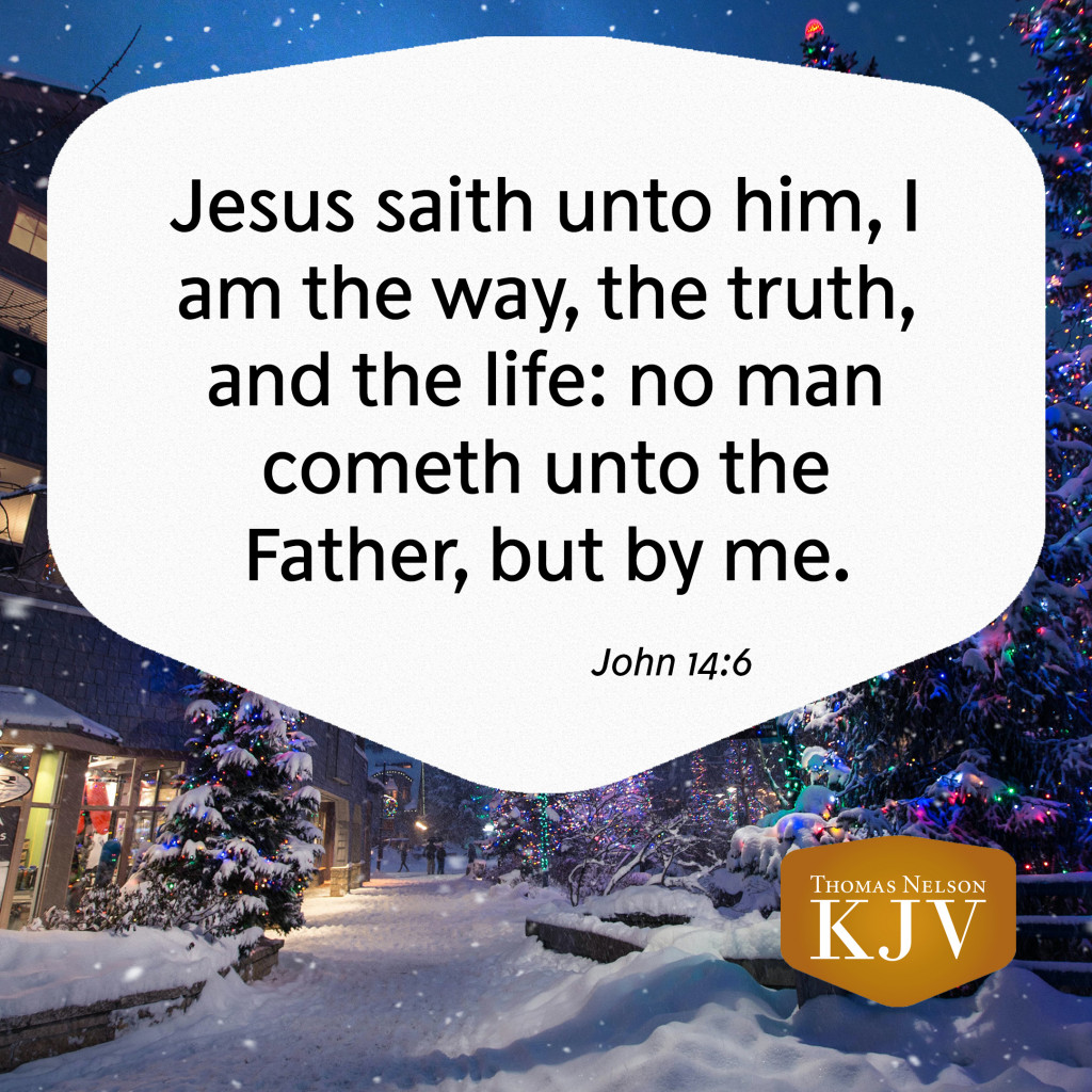 KJV Verse of the Day: John 14:6
