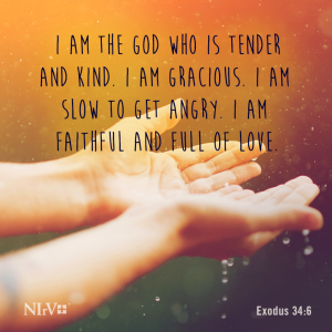 NIrV Verse of the Day: Exodus 34:6