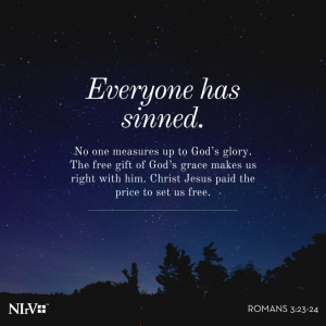 NIrV Verse of the Day: Romans 3:23-24