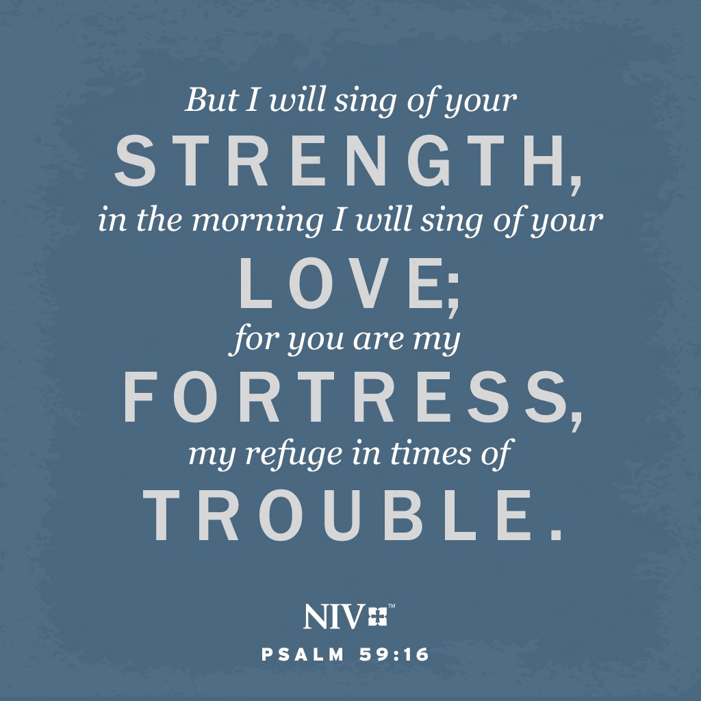 NIV Verse of the Day: Psalm 59:16