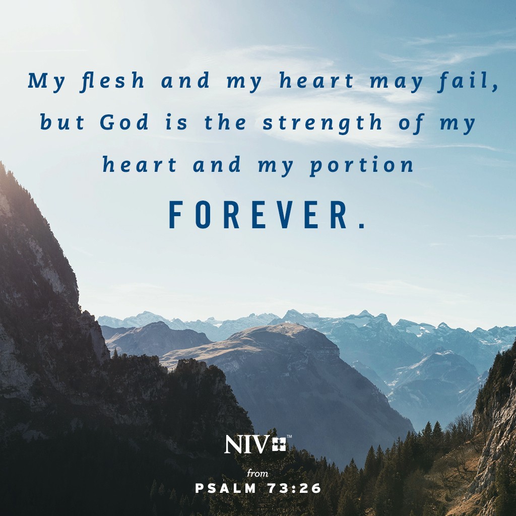 NIV Verse Of The Day Psalm 73 25 26