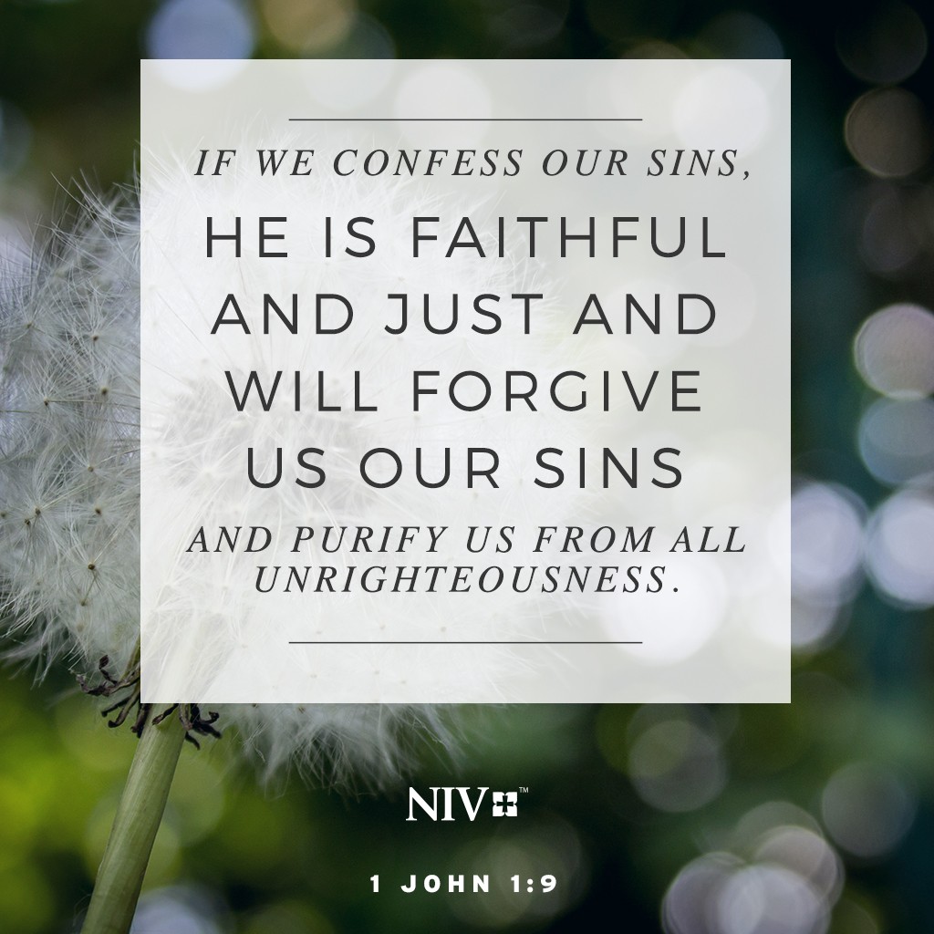 NIV Verse of the Day: 1 John 1:9