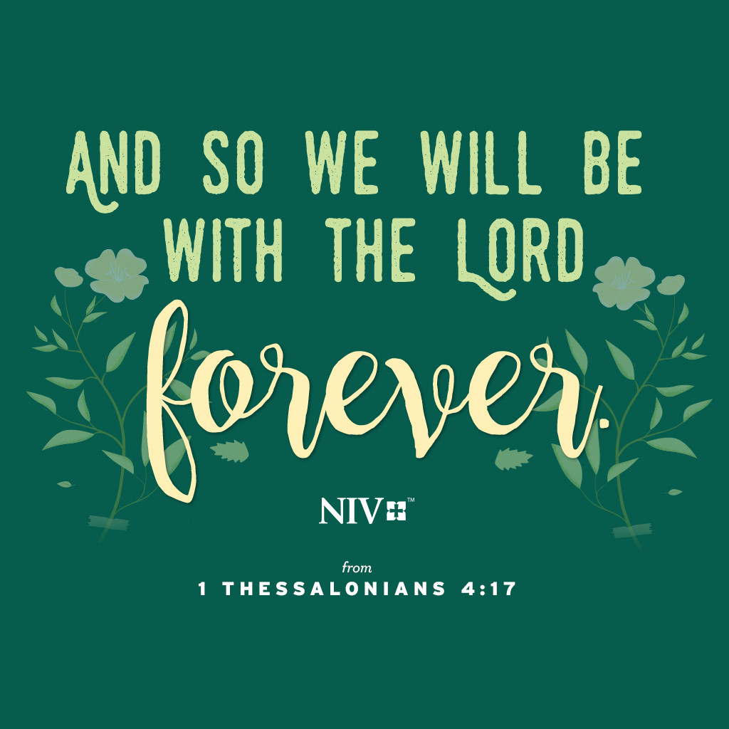 NIV Verse of the Day: 1 Thessalonians 4:16-17