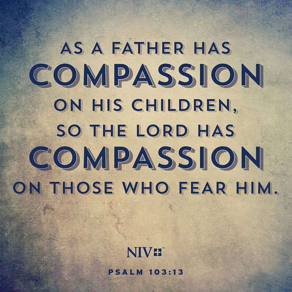 NIV Verse Of The Day Psalm 103 13 14