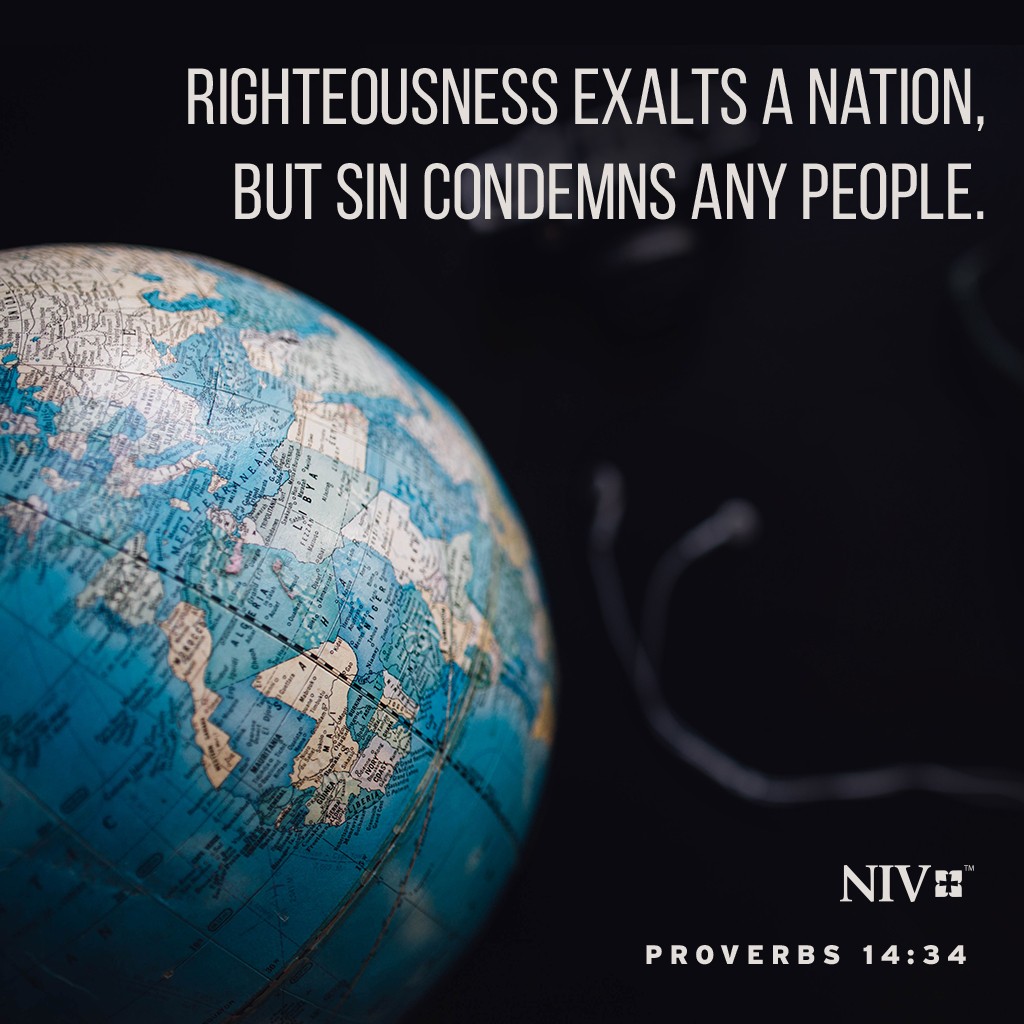 NIV Verse Of The Day Proverbs 14 34 niv-verse-of-the-day-proverbs-14-34