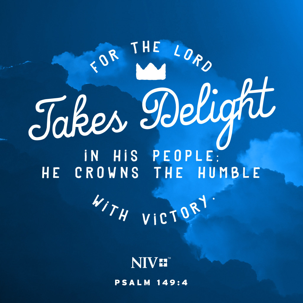 NIV Verse Of The Day Psalm 149 4