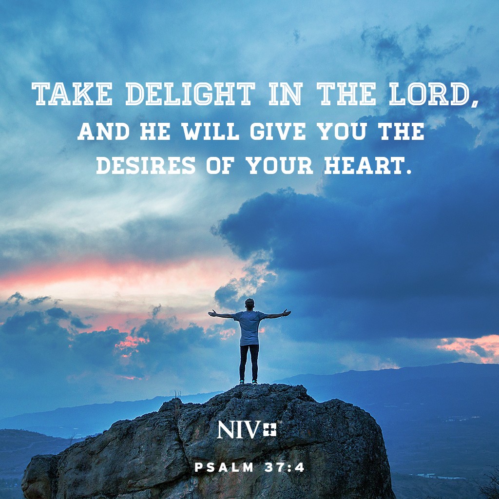 NIV Verse Of The Day Psalm 37 4