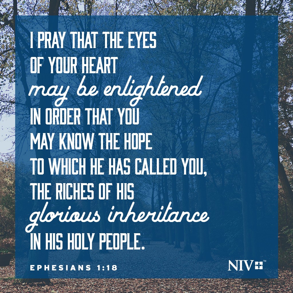 NIV Verse of the Day Ephesians 118