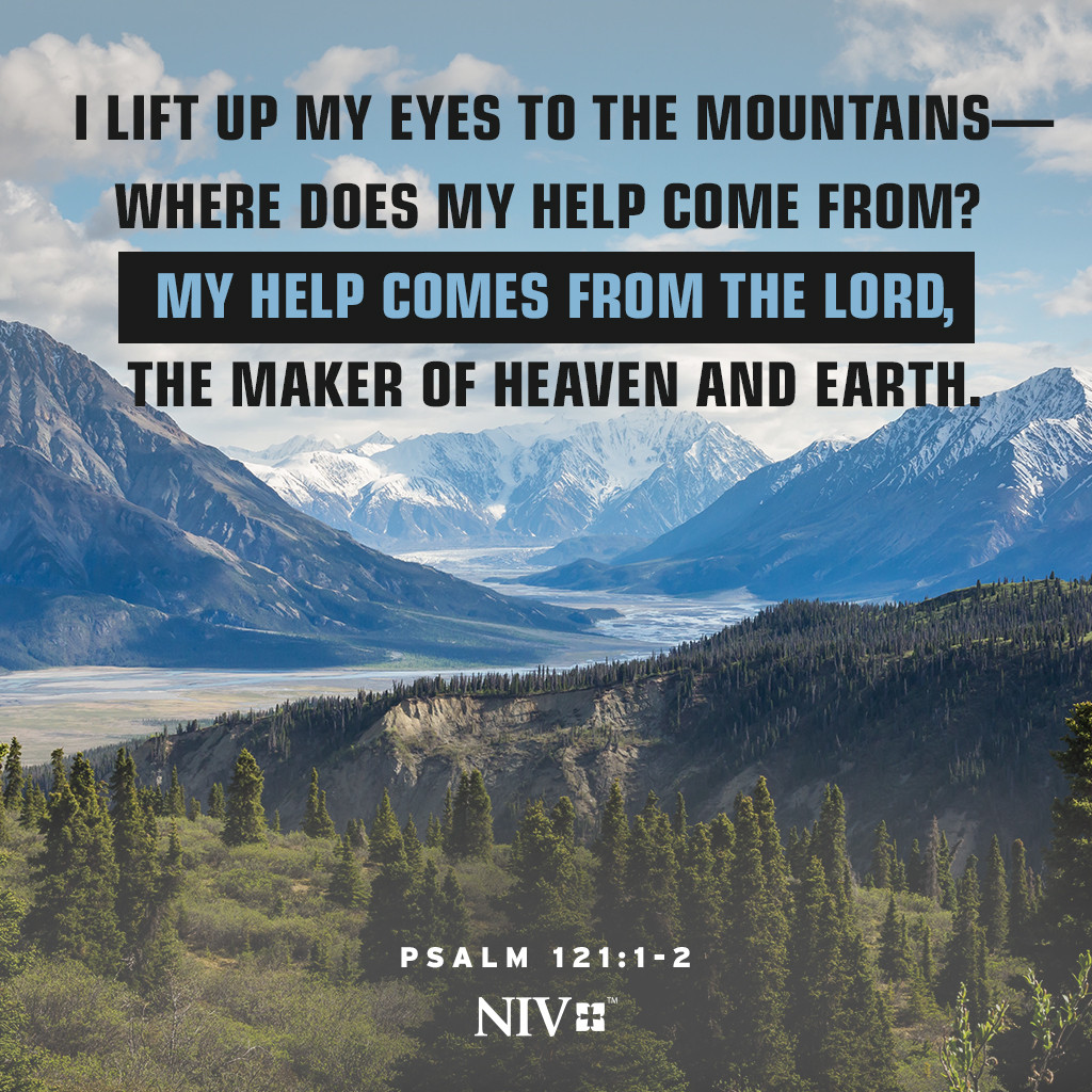 NIV Verse Of The Day Psalm 121 1 2