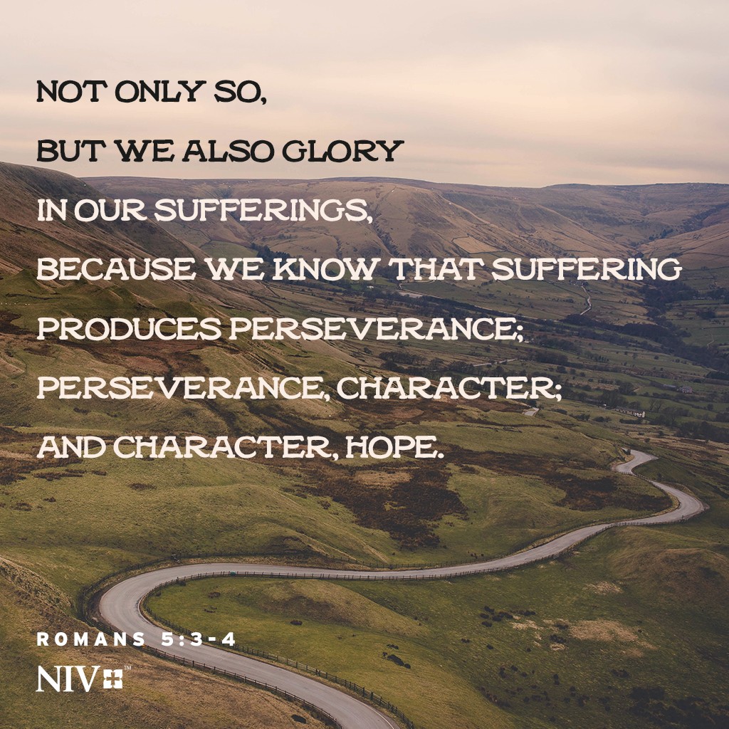 struggle produces perseverance bible verse