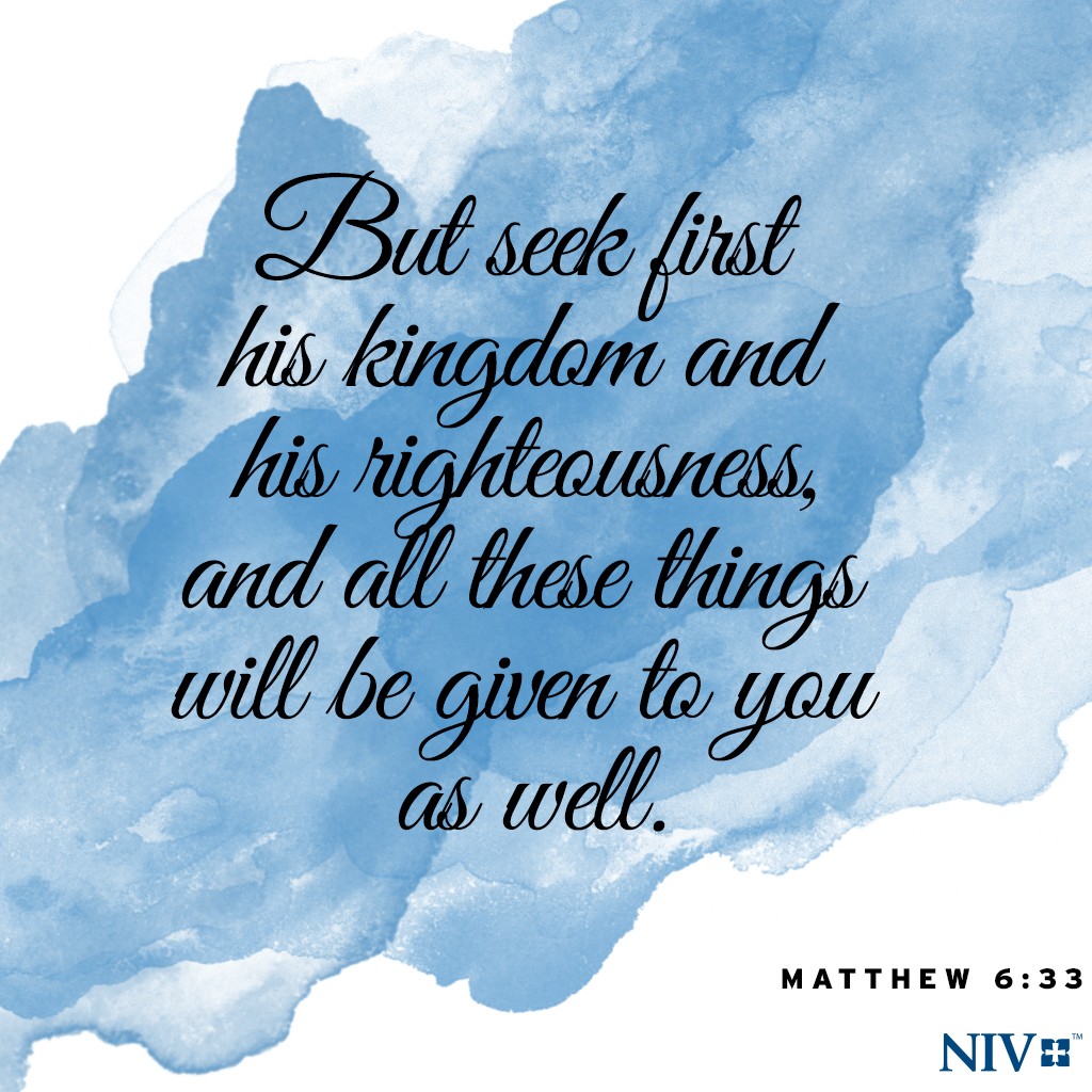 NIV Verse of the Day Matthew 633