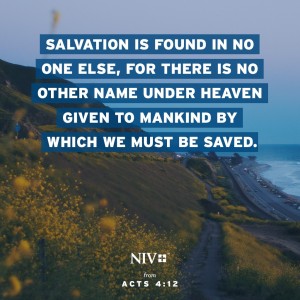 NIV Verse of the Day: Acts 4:10-12