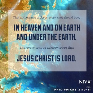 NIV Verse of the Day: Philippians 2:9-11