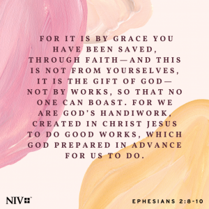 NIV Verse of the Day: Ephesians 2:8-10