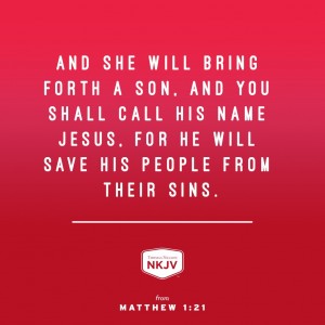 NKJV Verse of the Day: Matthew 1:20-21