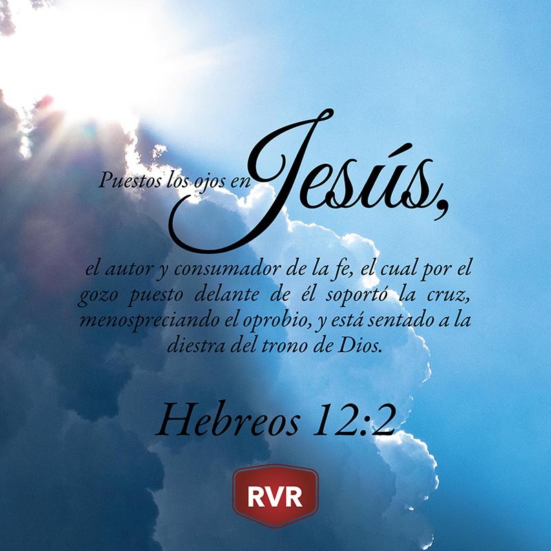 RVR Versículo Bíblico Diario: Hebreos 12:2