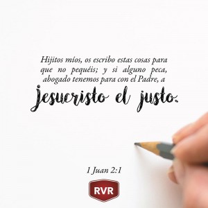 RVR Versículo Bíblico Diario: 1 Juan 2:1